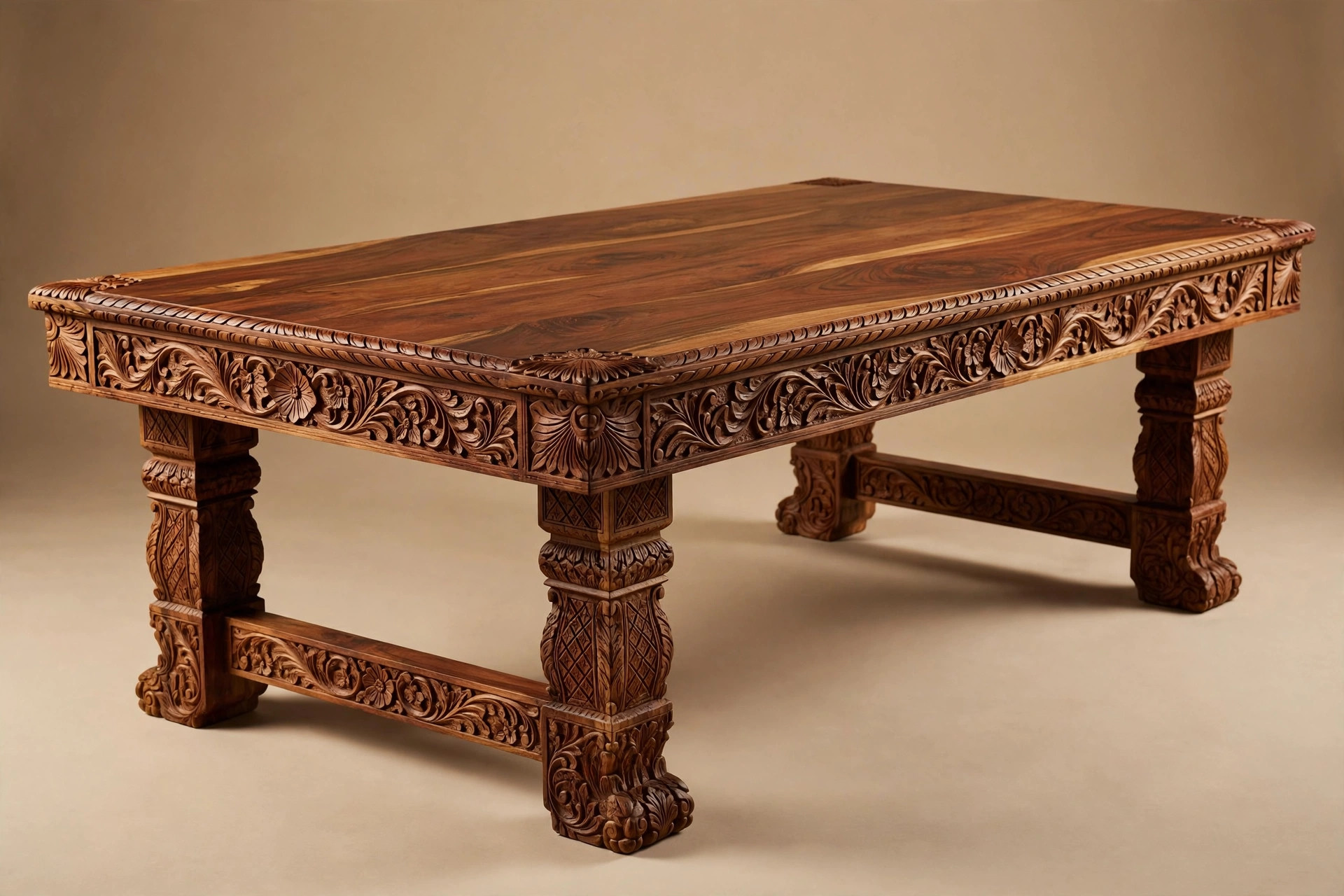 Solid wood furniture workshop in Jodhpur