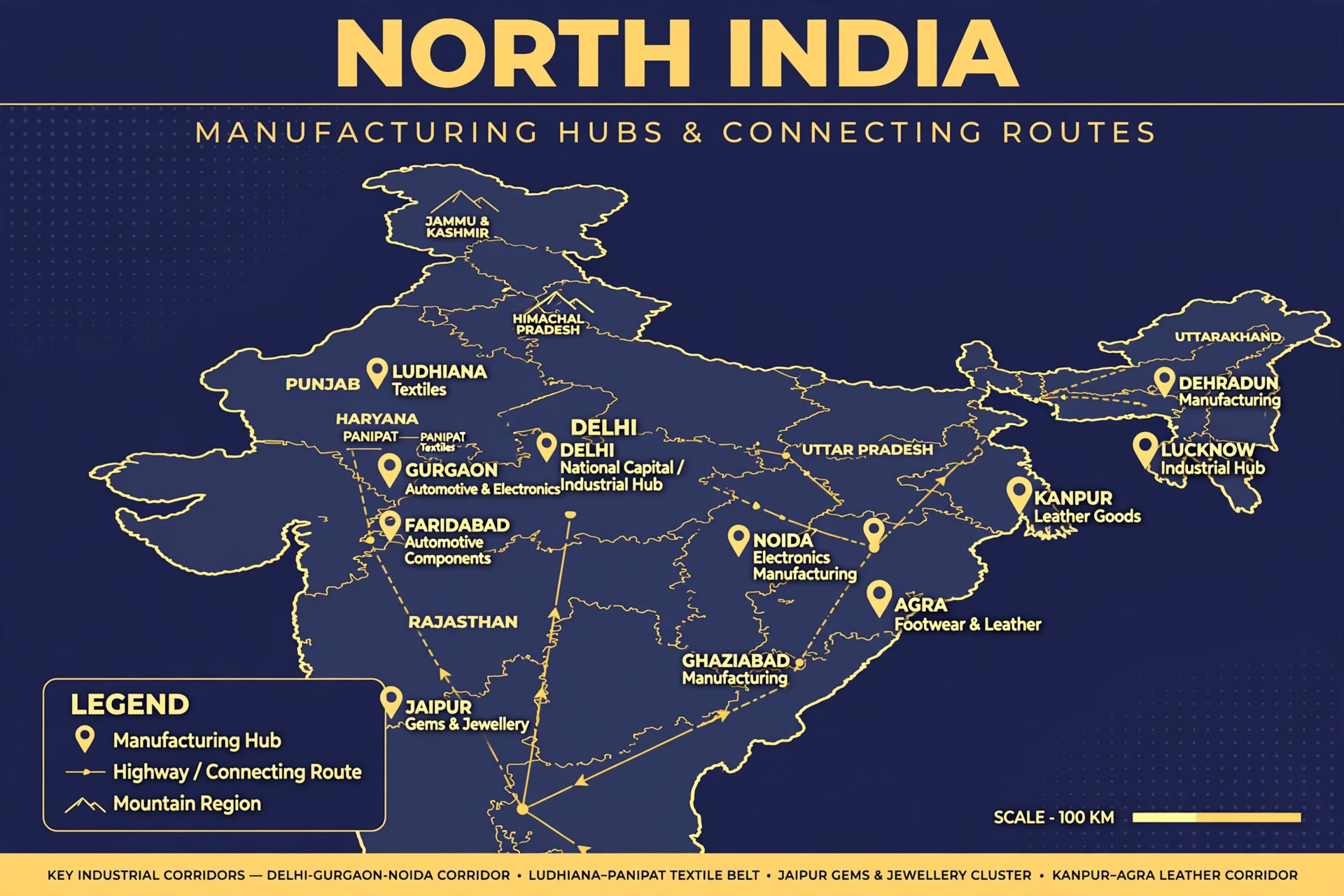 North India sourcing coverage