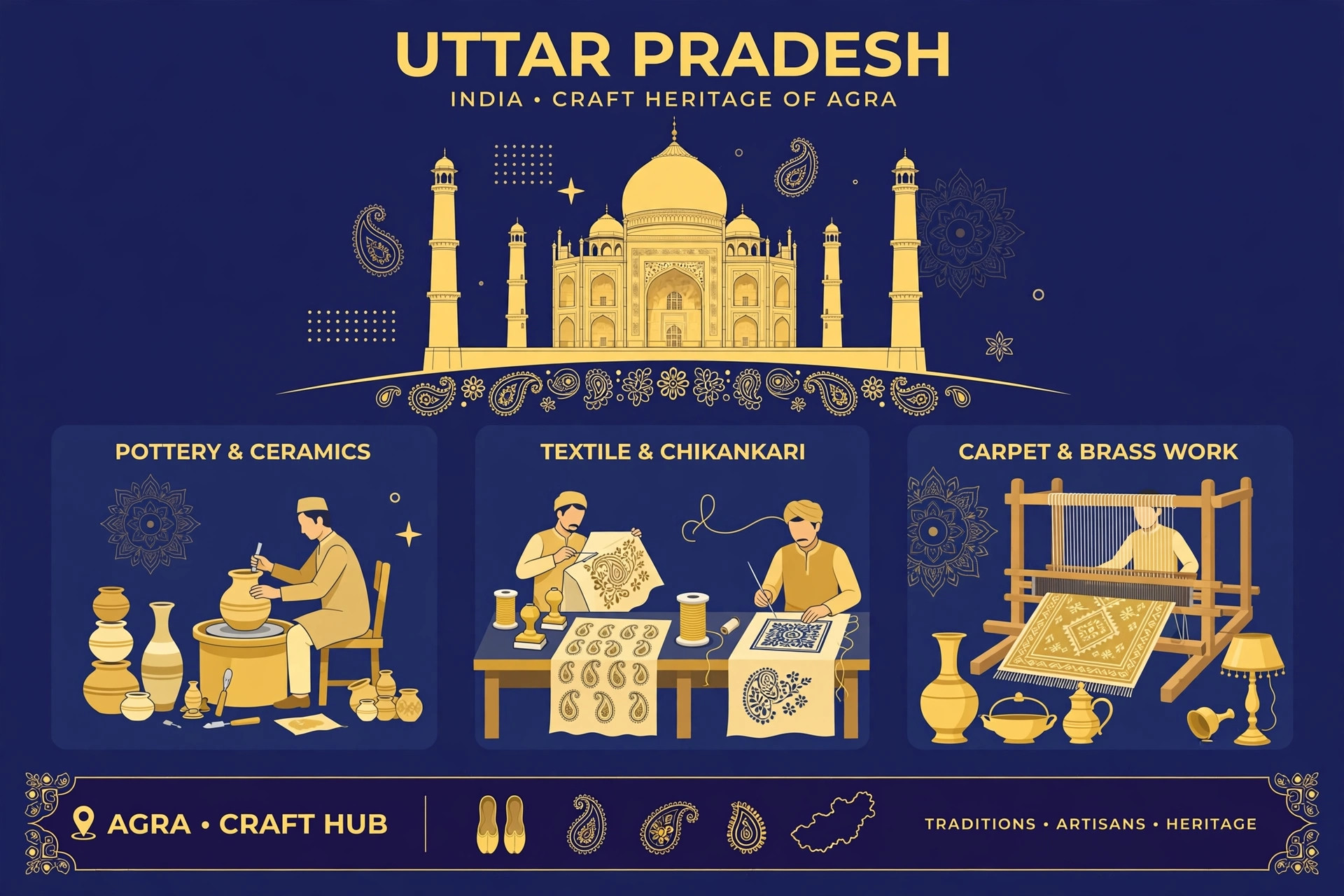 Uttar Pradesh manufacturing hubs